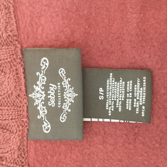 Sebby Collection Winter Coat Size S/P - Picture 9 of 9